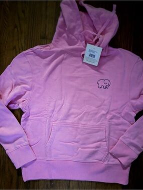 Ivory Ella Winter Sports HoodPink Elephant Logo Hoodie Sweatshirt - Women XS-NWT